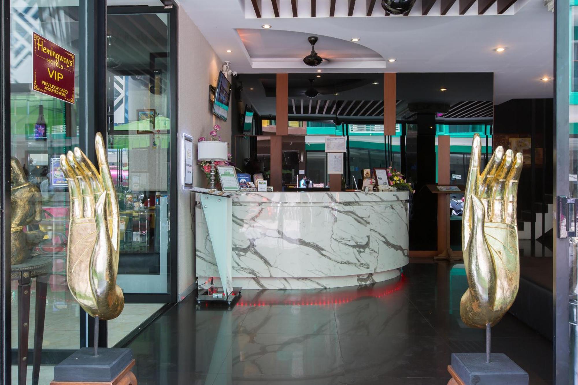 Hemingways Silk Hotel Patong Kültér fotó